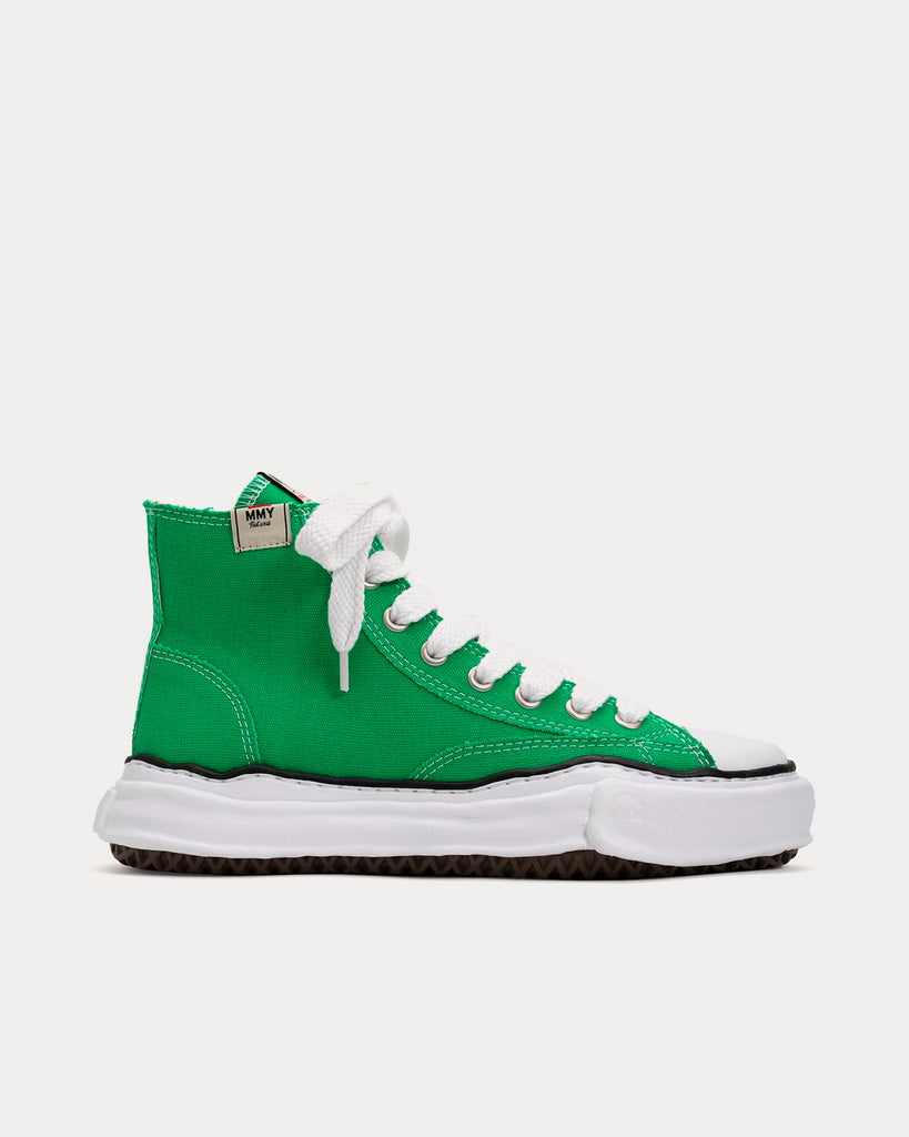 Mihara Yasuhiro Peterson OG Sole Canvas Green / White High Top