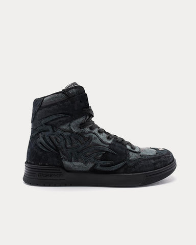 MISBHV Court Black High Top Sneakers