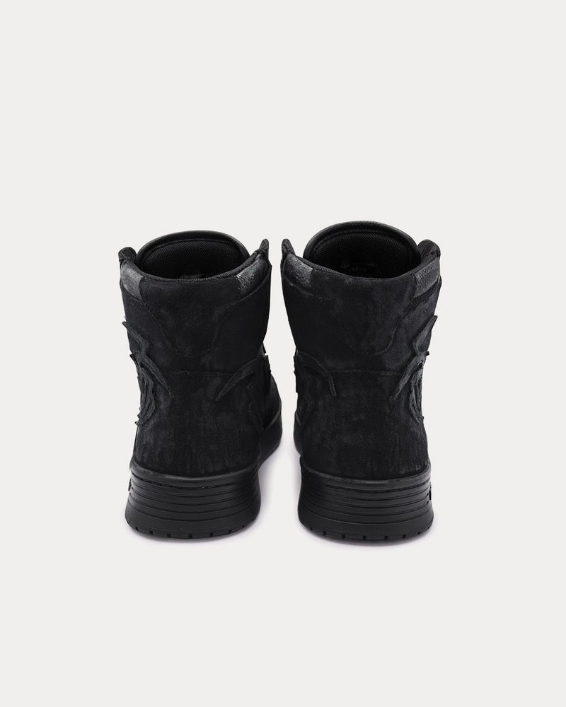 MISBHV Court Black High Top Sneakers - 3