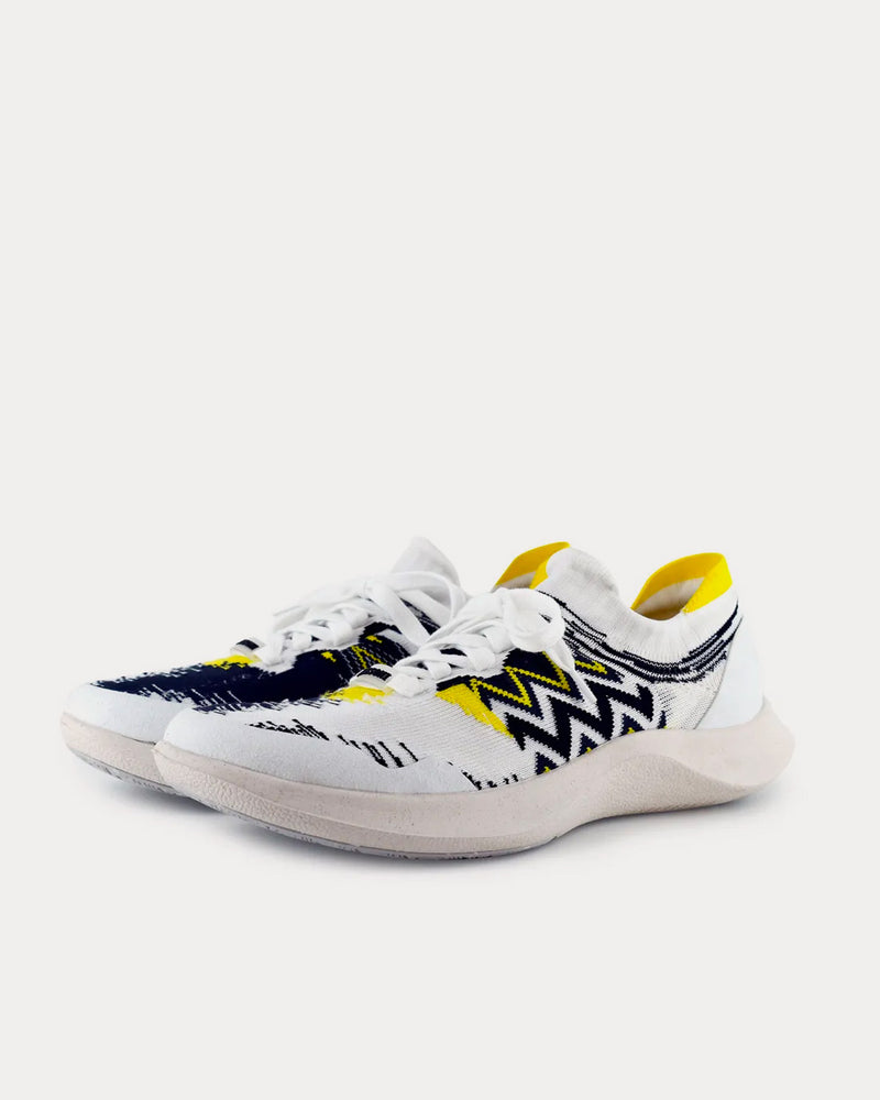 Missoni x ACBC Fly Yellow / White Low Top Sneakers - 2