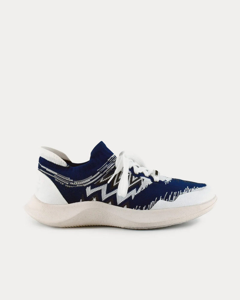 Missoni x ACBC Fly Navy / White Low Top Sneakers - 1