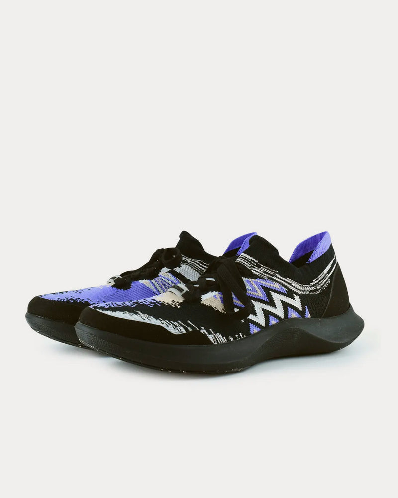 Missoni x ACBC Fly Purple / Black Low Top Sneakers - 2