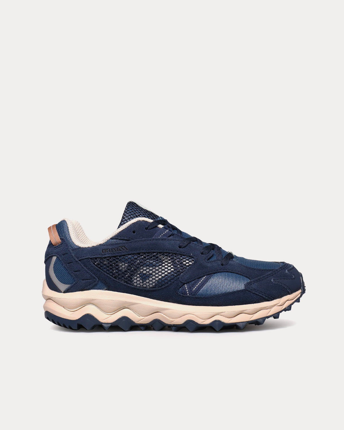 Mizuno Wave Mujin Tl 'Fisherman' Navy Low Top Snekaers - 1