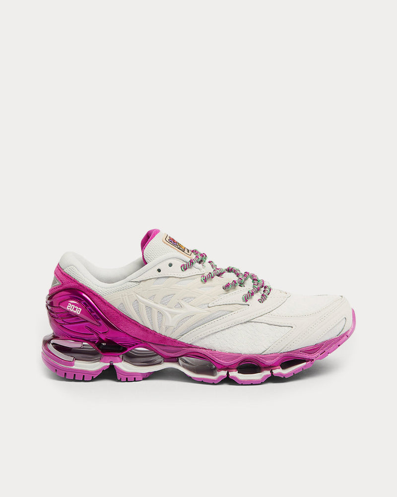 Mizuno Wave Prophecy LS GCDS White / Pink Glo Running Shoes - 1