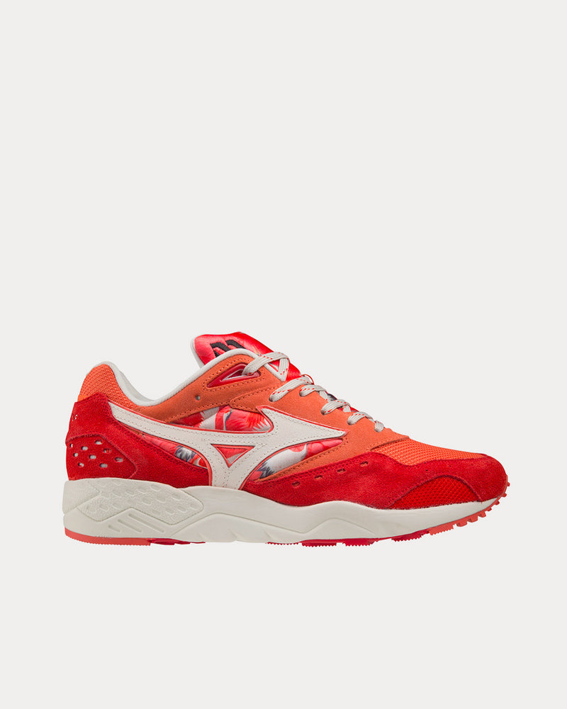 Mizuno x Rijksmuseum Contender Emberglow / Vanilla Ice / Poppy Red Low Top Sneakers - 1