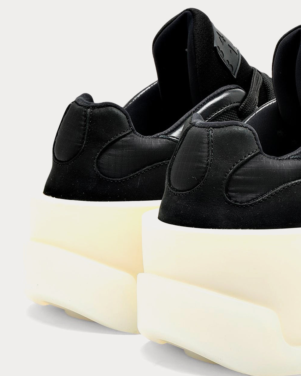 Maison Margiela MM6 6-cylinder Black Low Top Sneakers - 4