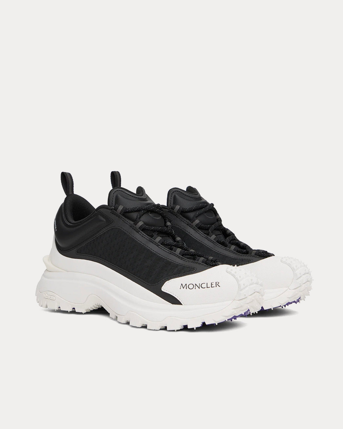 Moncler Trailgrip Lite Black / White Low Top Sneakers - 2