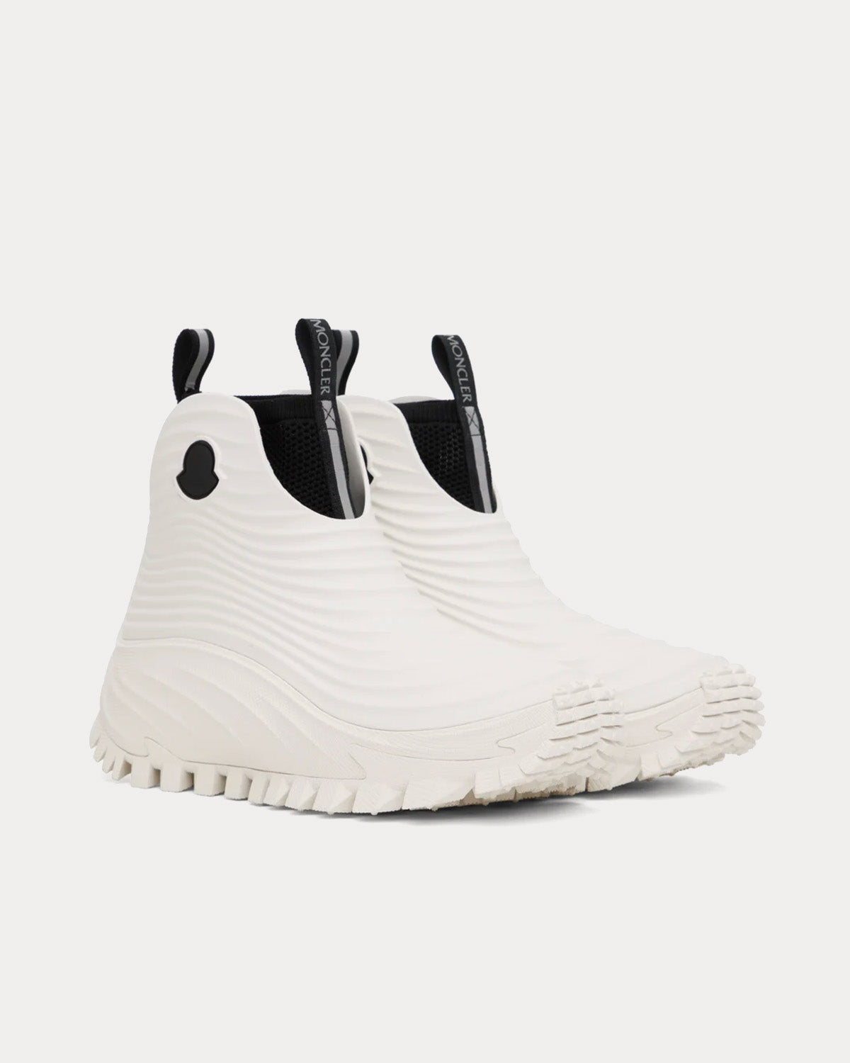 Moncler Genius x Alicia Keys Acqua White High Top Sneakers - 2