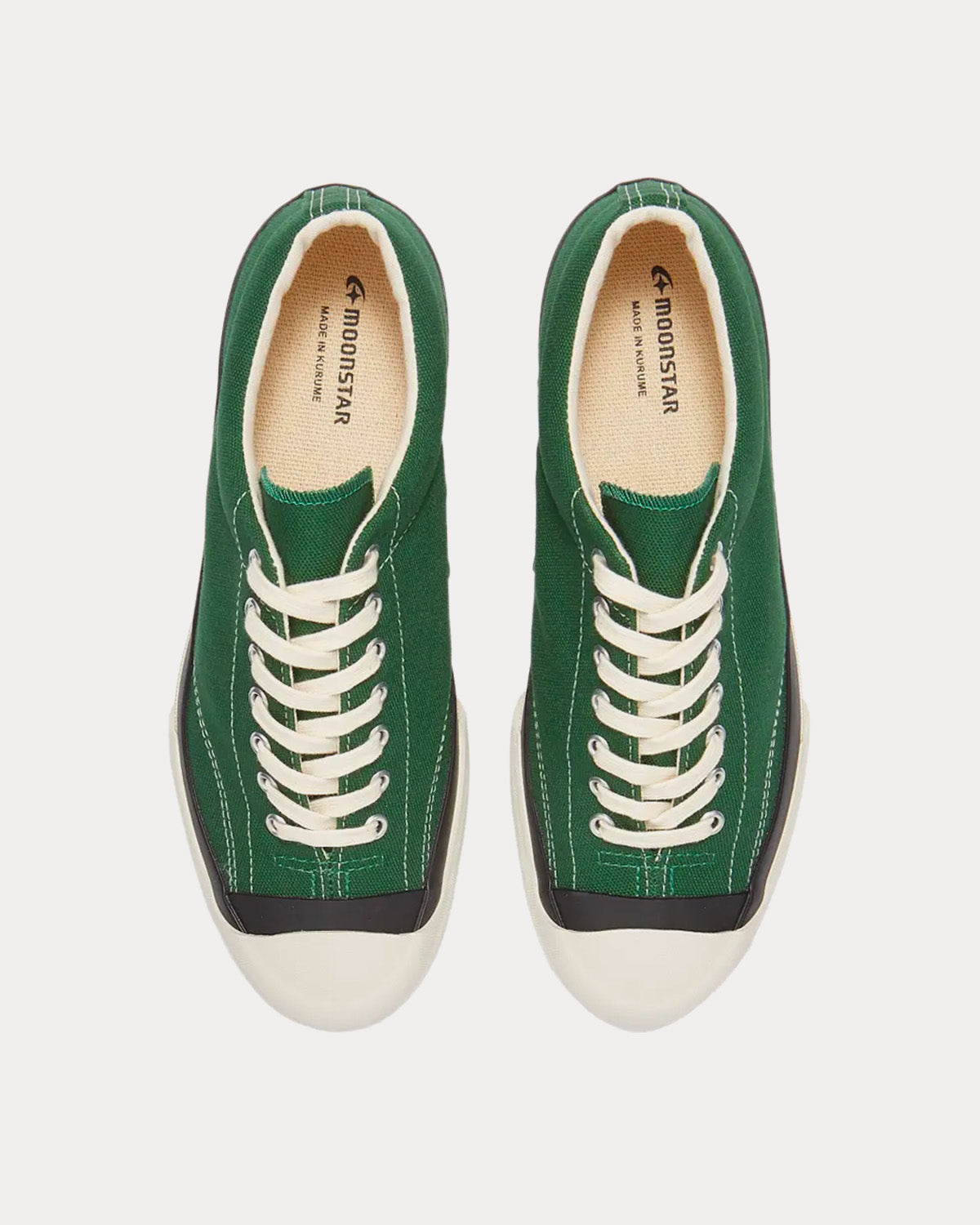 Moonstar Gym Court Green Low Top Sneakers - 2