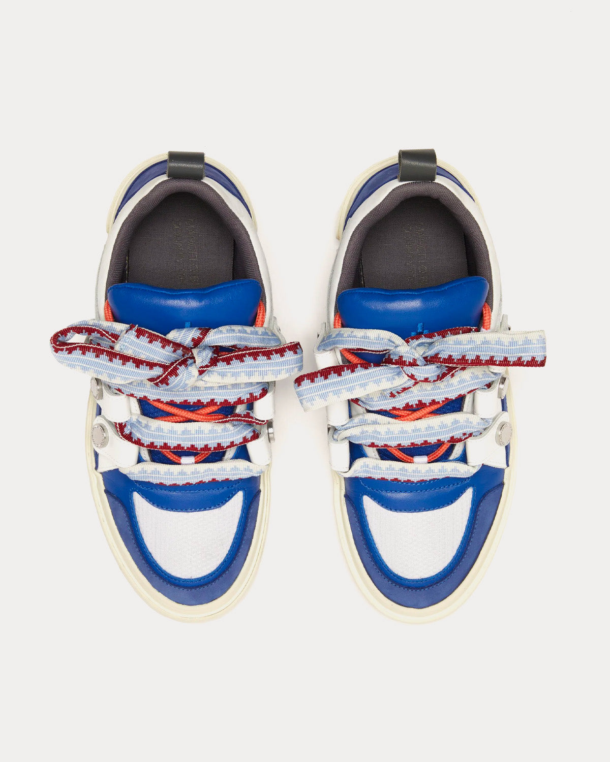 Marcelo Burlon Ticinella Blue / White Low Top Sneakers - 2