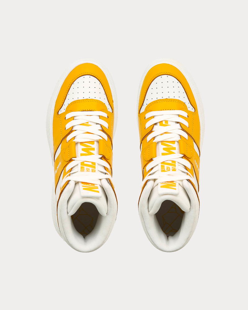 Naked Wolfe Phantom Yellow High Top Sneakers - 3