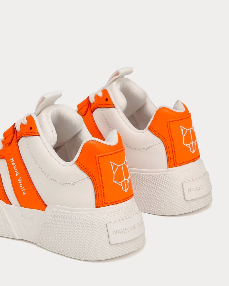 Naked Wolfe Pixie Orange Low Top Sneakers - 5