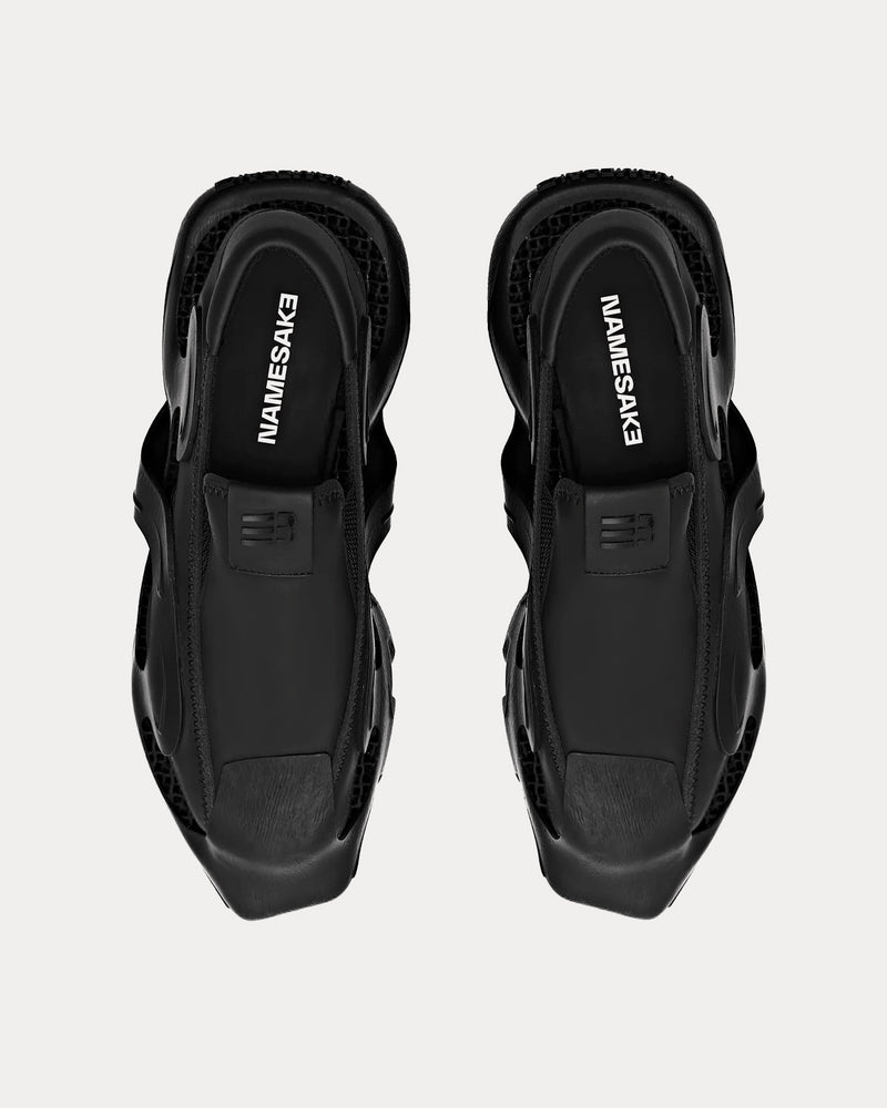 Namesake Clippers 3000 Euphoric Black Slip On Sneakers - 2