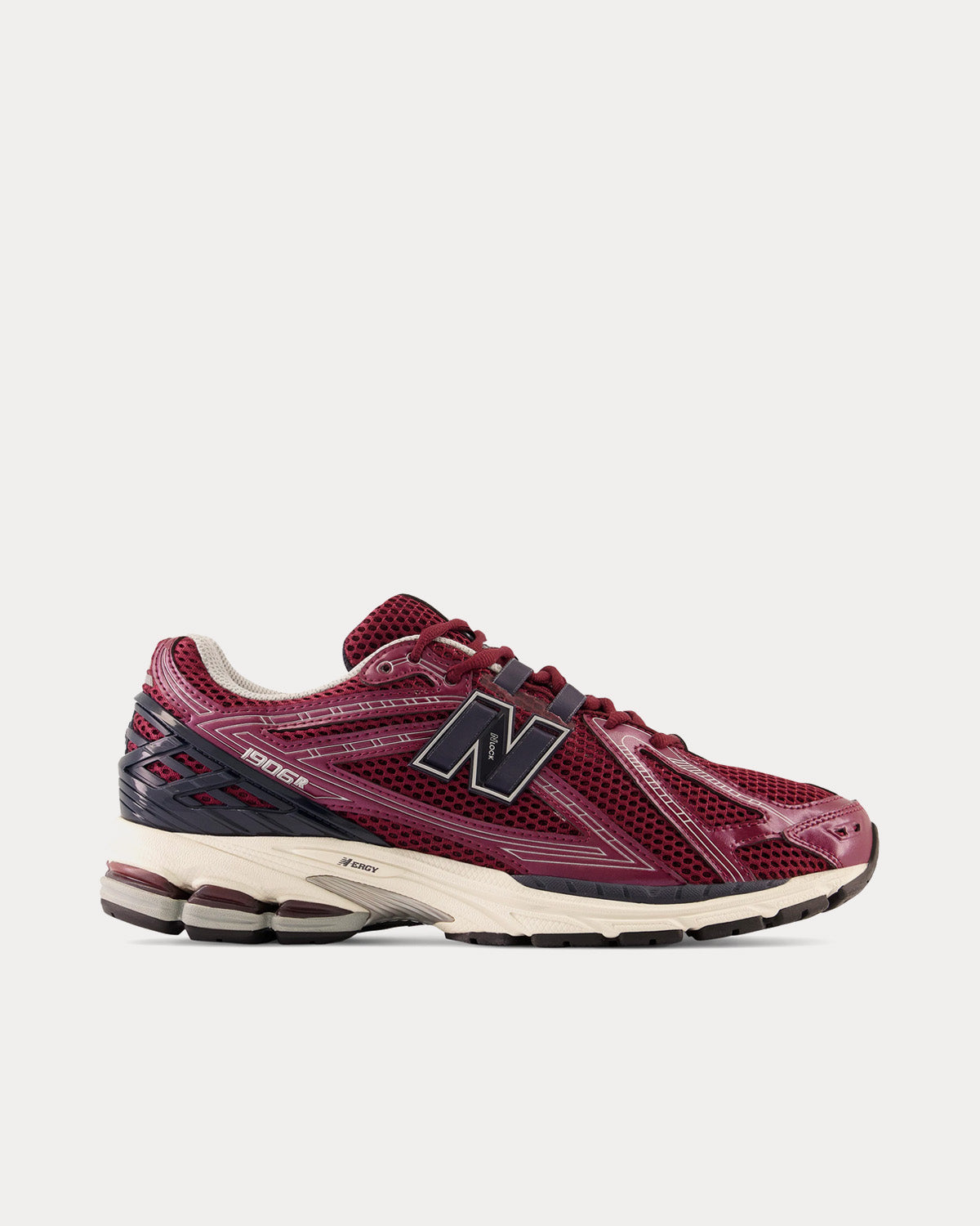 New Balance 1906R NB Burgundy / Eclipse a/ Concrete Low Top Sneakers - 1