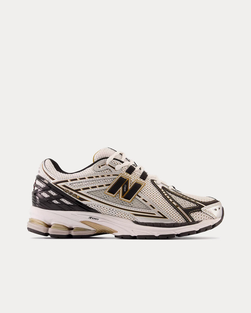 New Balance 1906r Metallic Silver with Metallic Gold Low Top Sneakers - 1