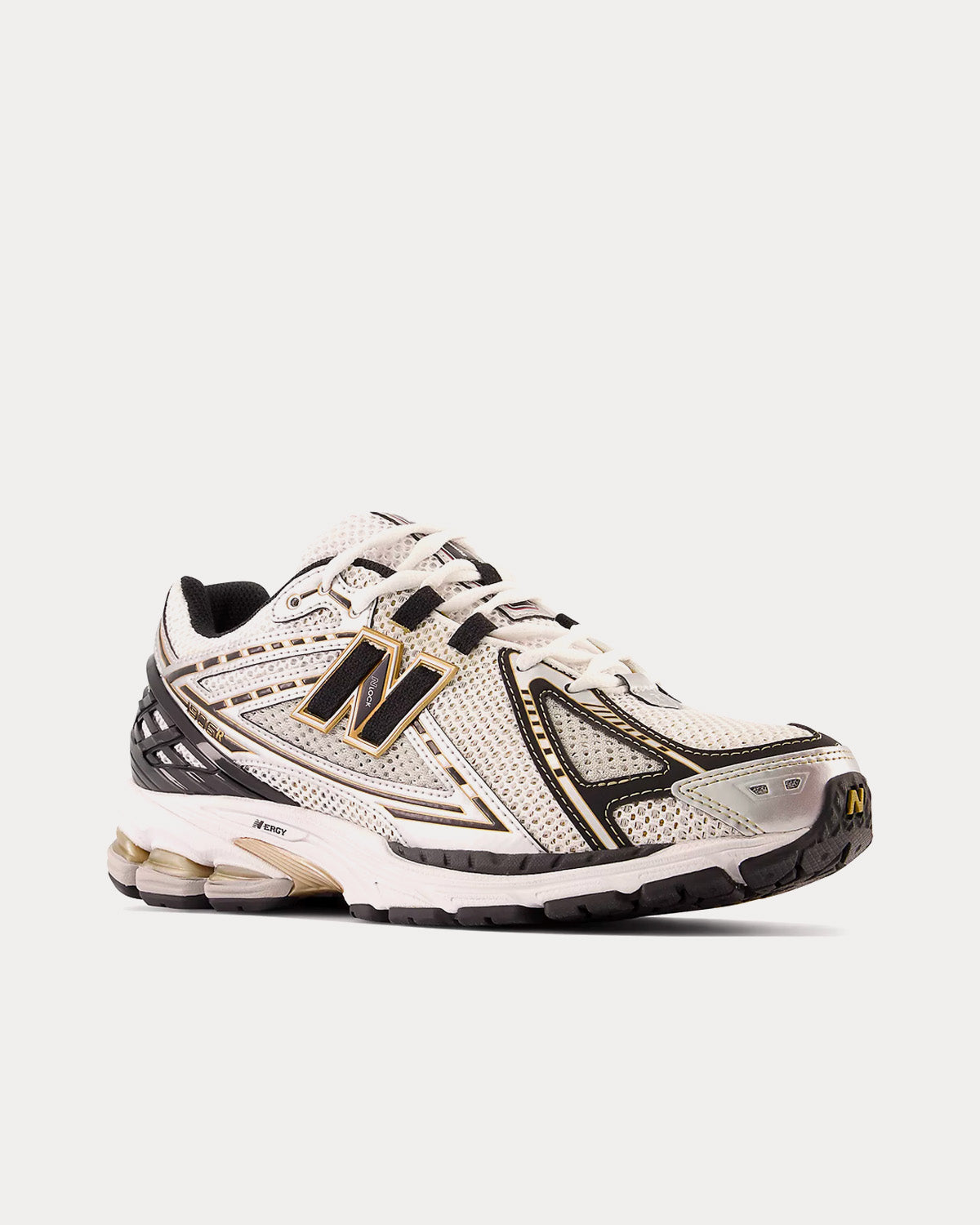 New Balance 1906r Metallic Silver with Metallic Gold Low Top Sneakers - 3