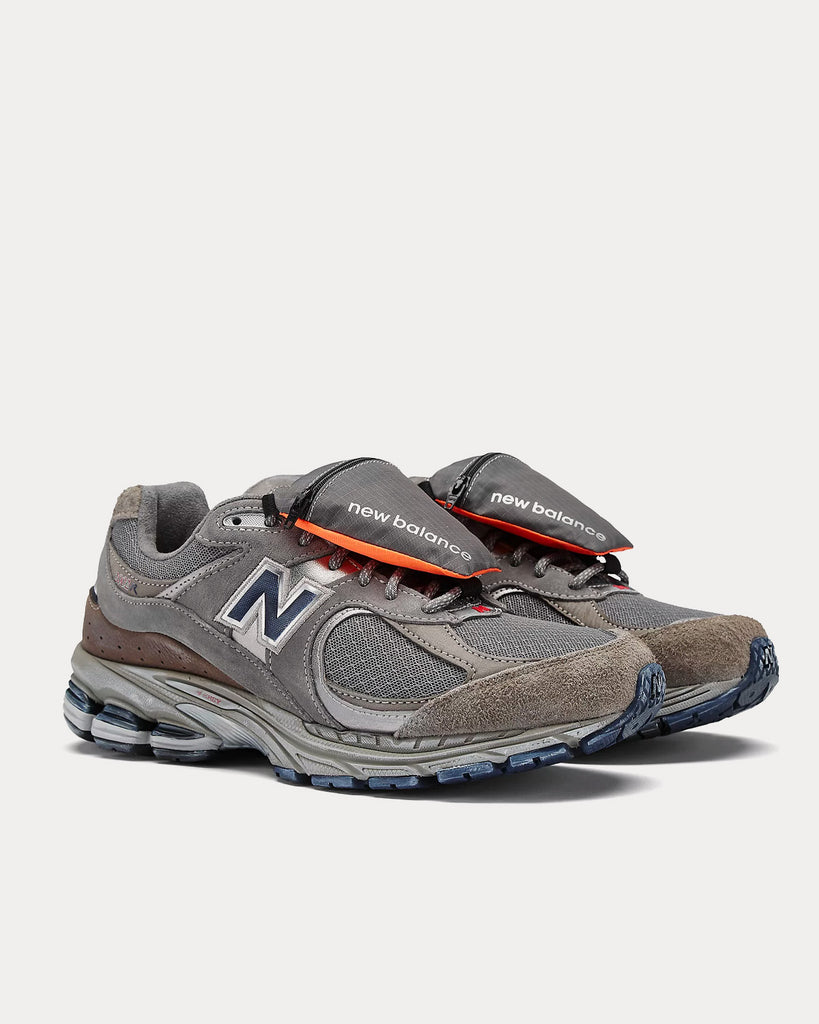 New Balance 2002r Castlerock with Natural Indigo Low Top Sneakers