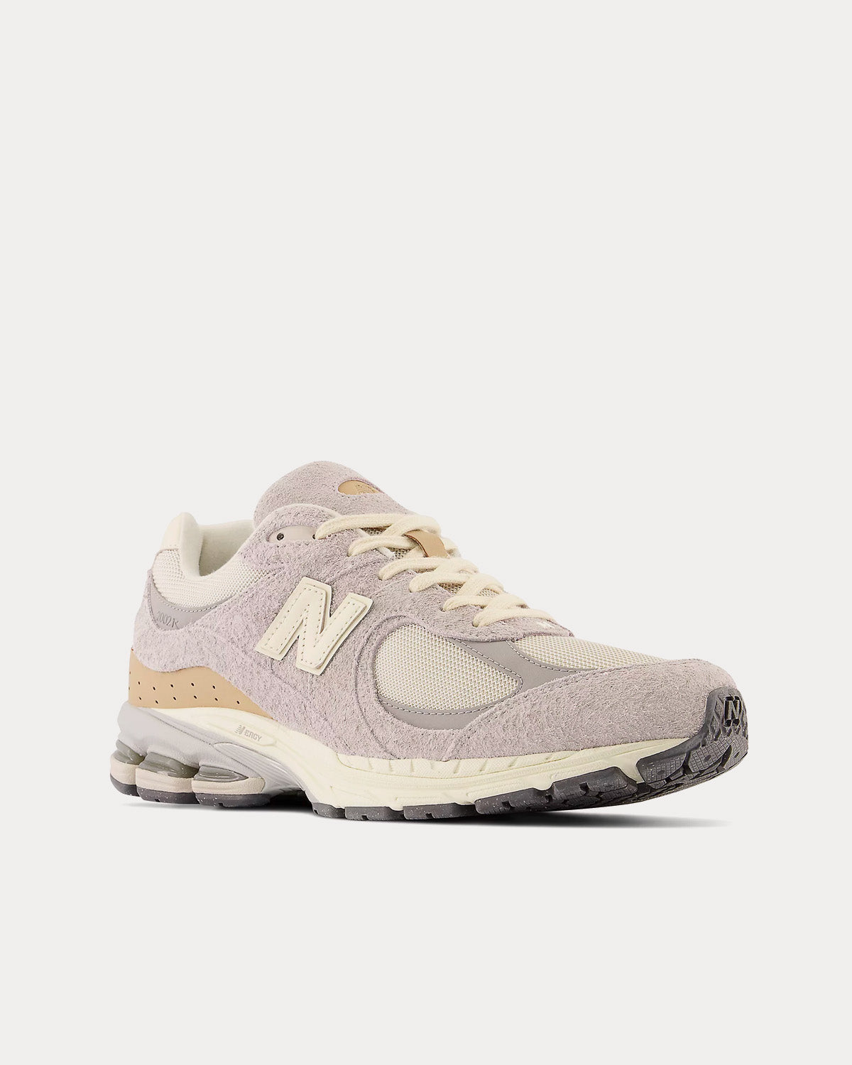 New Balance 2002r Rain Cloud with Angora and Sweet Caramel Low Top Sneakers - 3