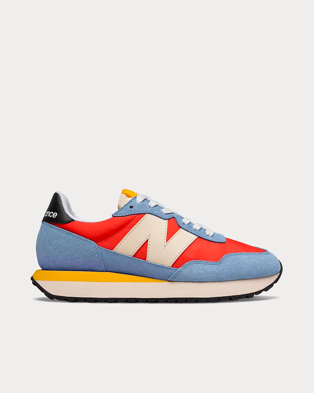 New Balance 237 Ghost Pepper with Stellar Blue Low Top Sneakers - 1