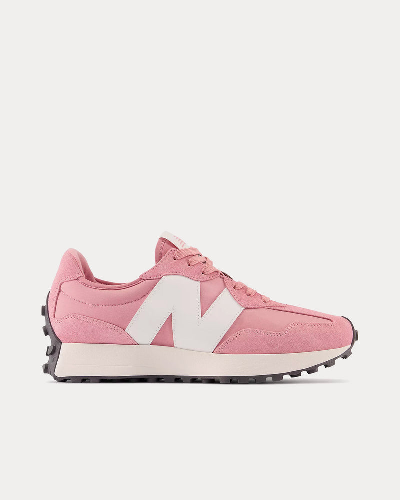 New Balance 327 Hazy Rose / White Low Top Sneakers - 1