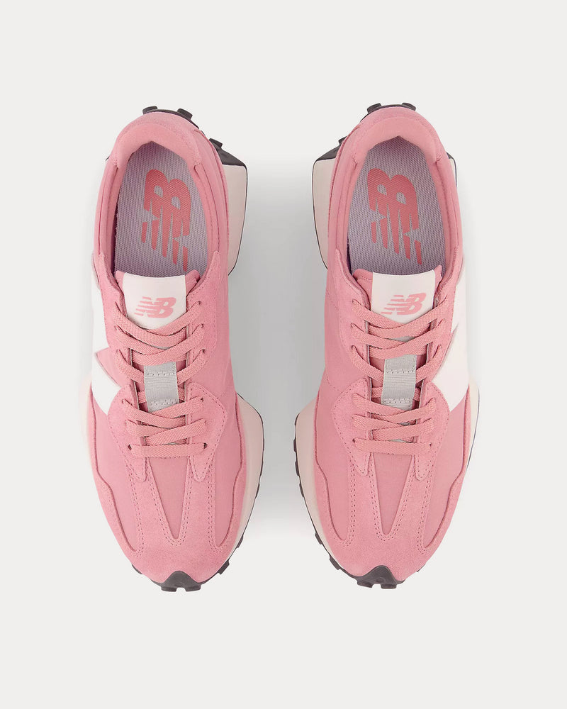 New Balance 327 Hazy Rose / White Low Top Sneakers - 2