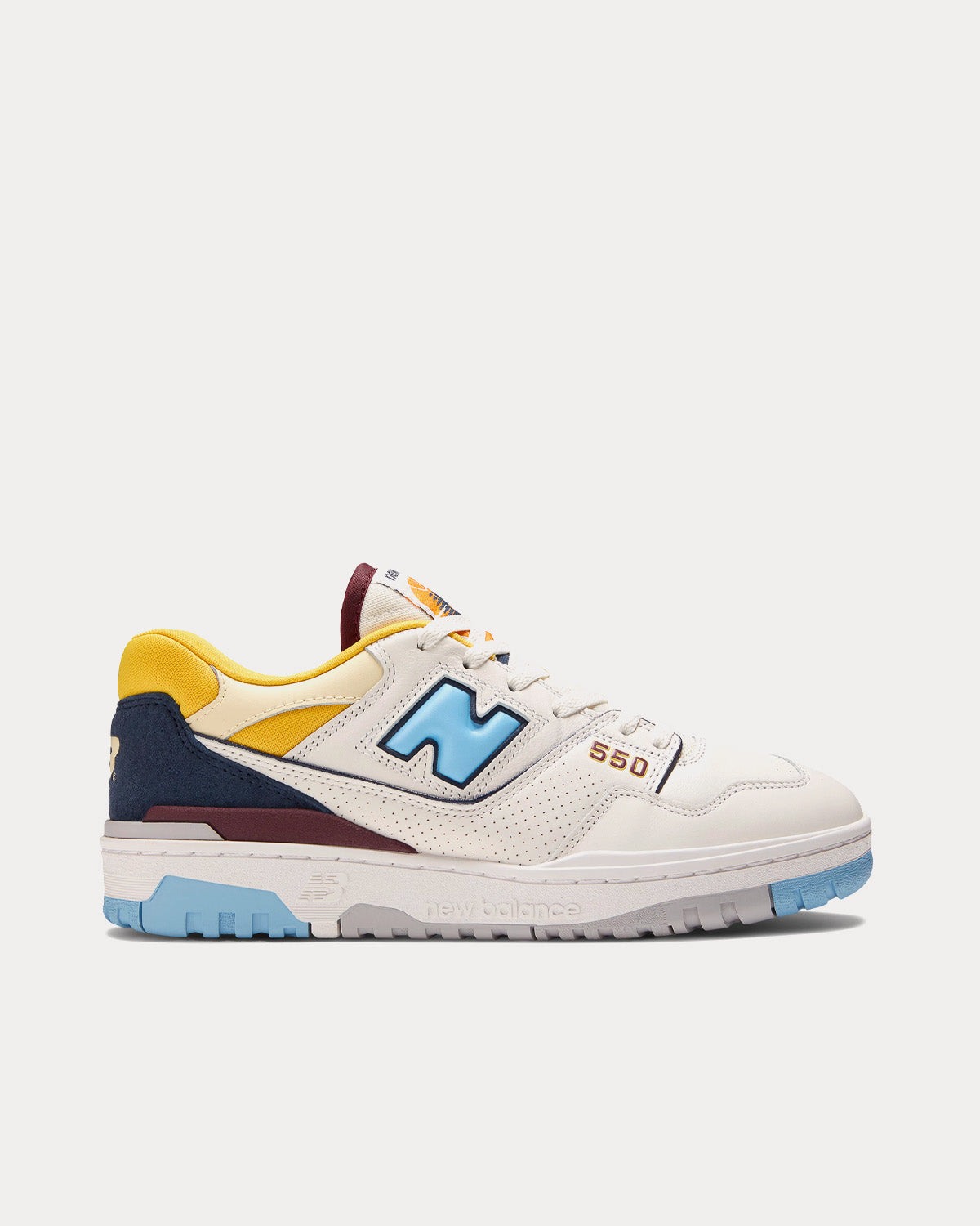 New balance blue with yellow hotsell