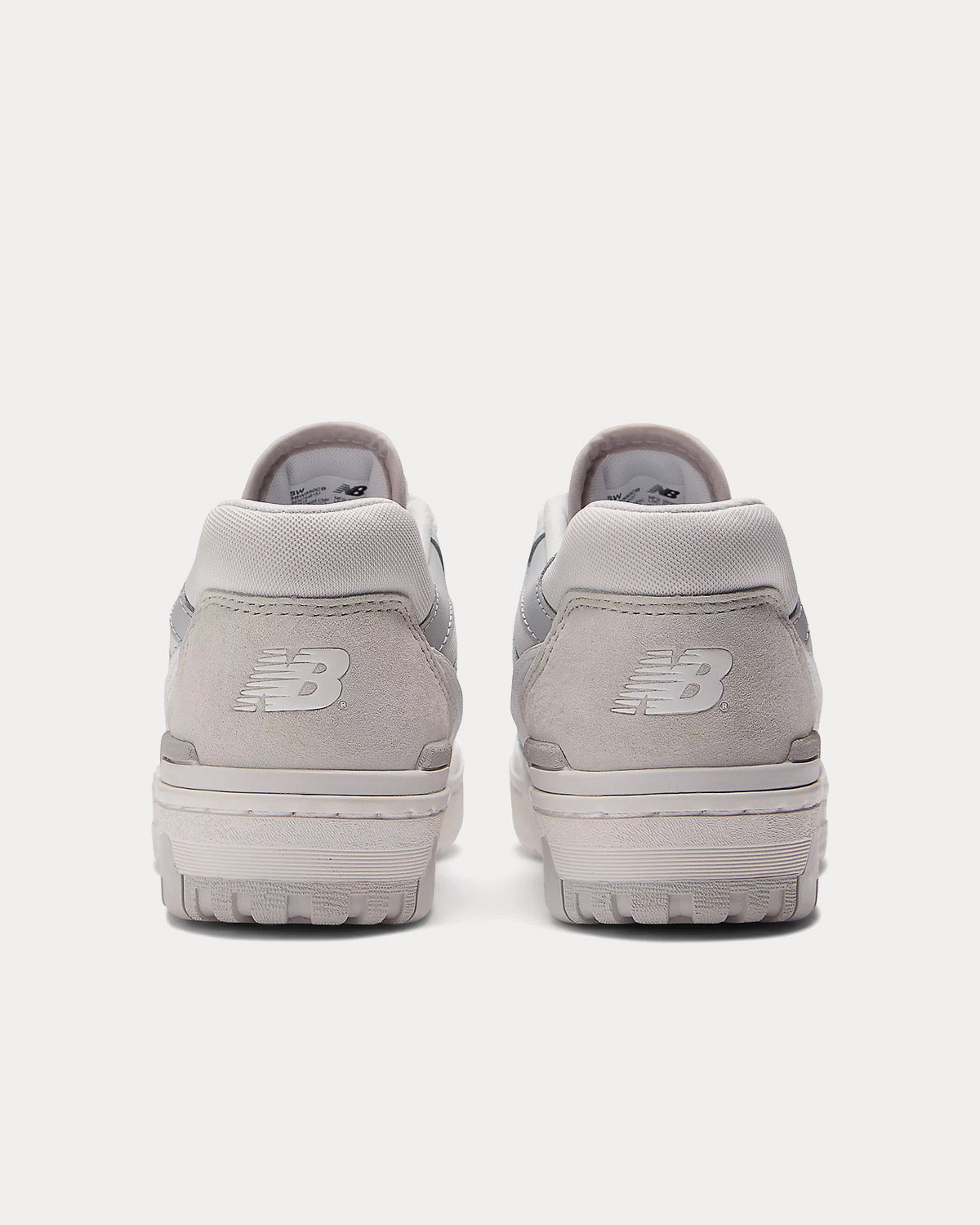 New Balance 550 White / Rain Cloud / Light Aluminum Low Top Sneakers - 4