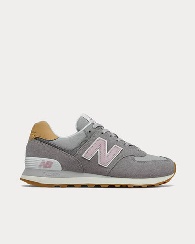 New Balance 574 Steel with Rose Water Low Top Sneakers