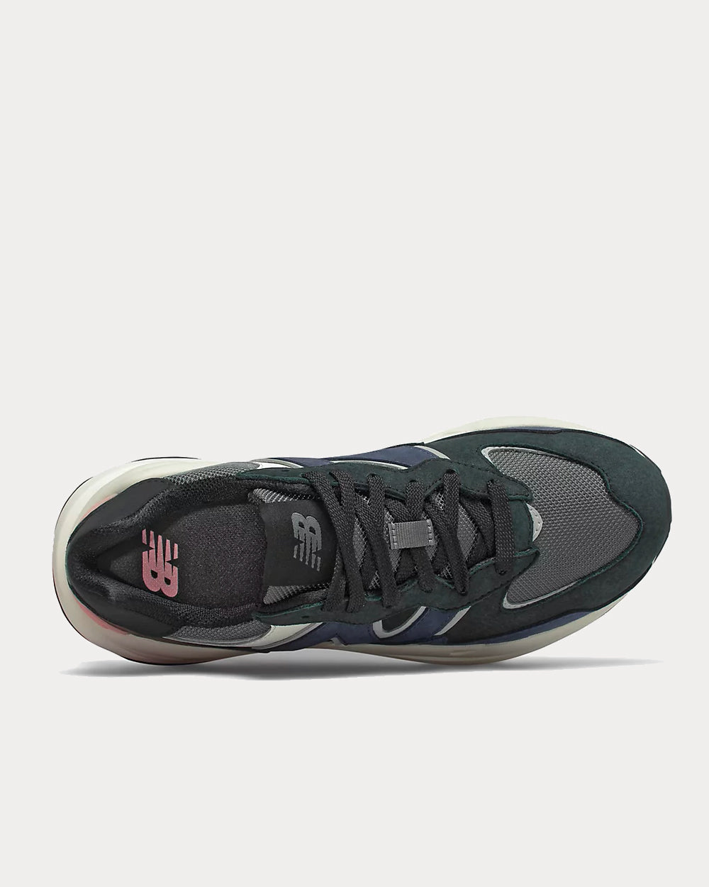 New Balance 57/40 Nb Navy with Black Low Top Sneakers - 2