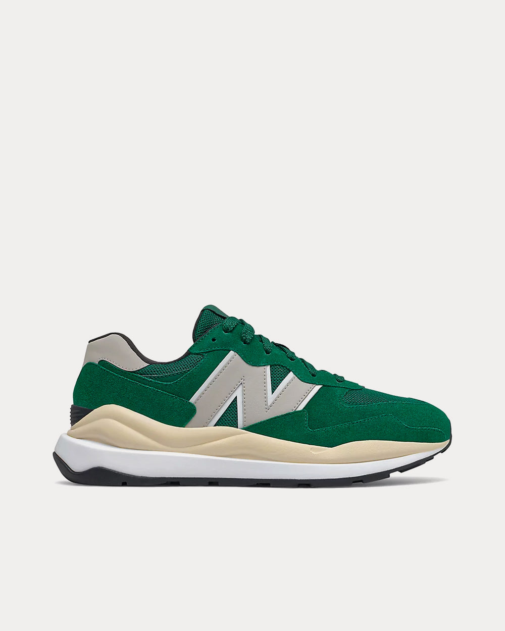 New Balance 57/40 Nightwatch Green with Rain Cloud Low Top Sneakers - 1