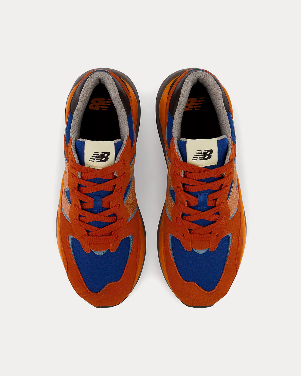 New Balance 57 40 Rust Oxide with Blue Groove Low Top Sneakers Sneak in Peace