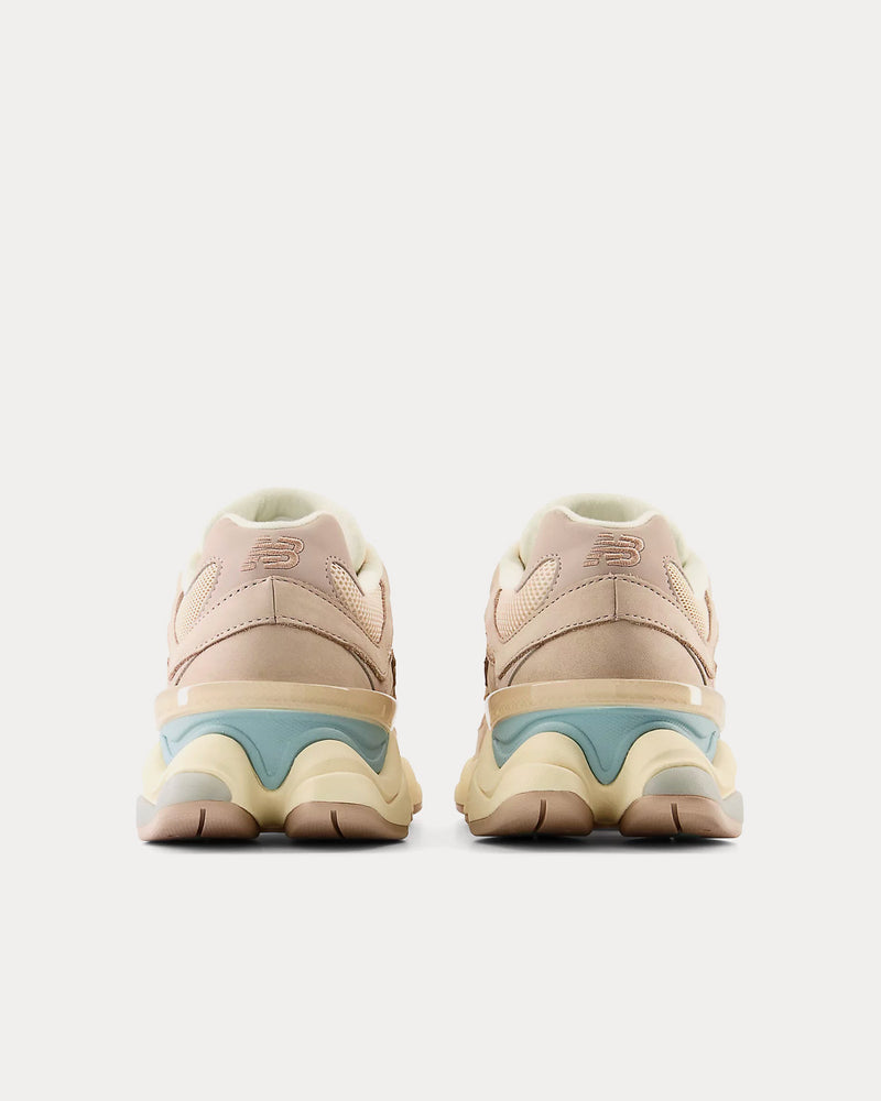 New Balance 9060 Ivory Cream / Pink Sand / Light Moonstone Low Top Sneakers - 4