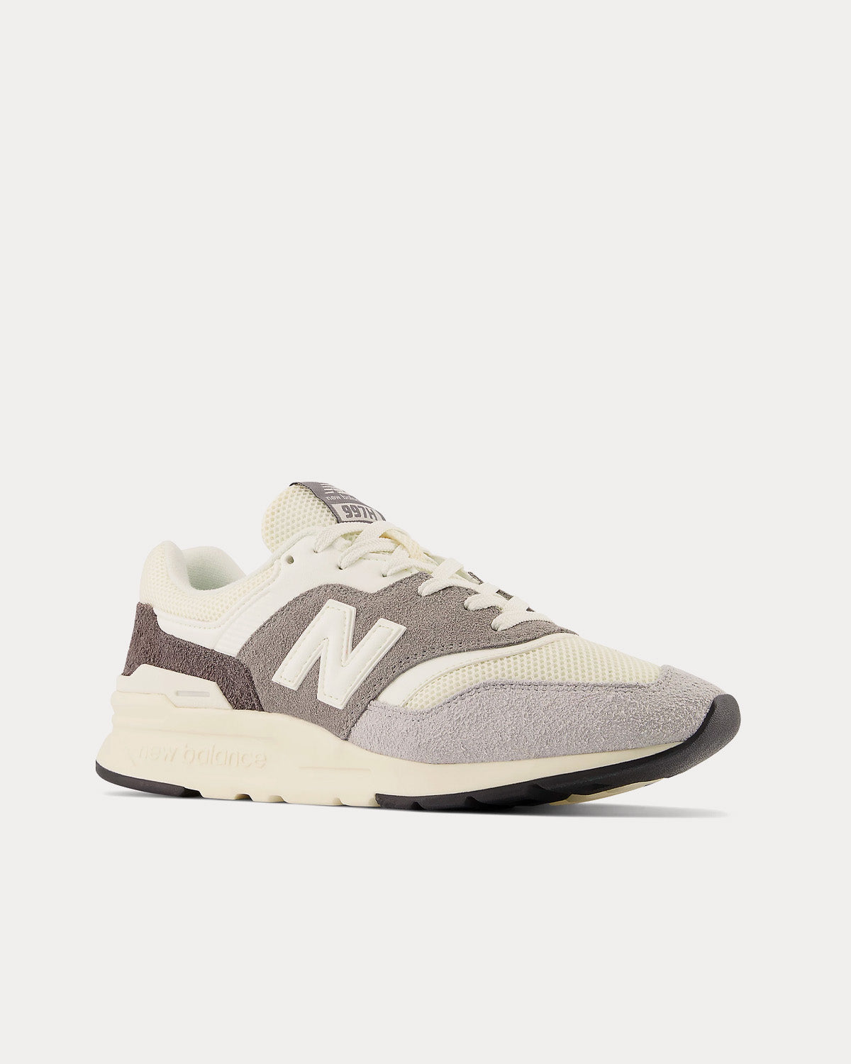 New Balance 997h Light Aluminum with Team Away Grey Low Top Sneakers - 3