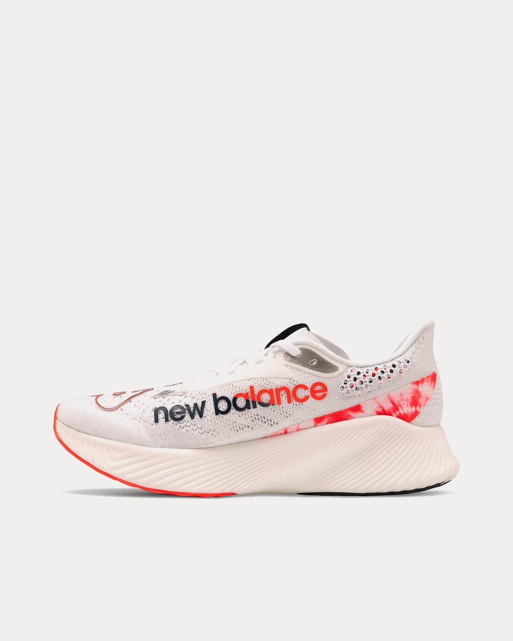 New Balance FuelCell RC Elite v2 White with Neo Flame Running Shoes - 3