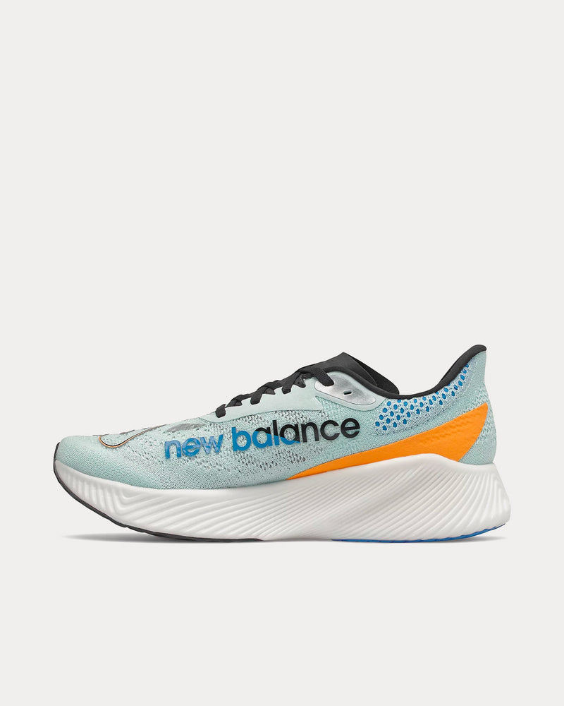 New Balance FuelCell RC Elite v2 Blue with Deep Violet Running Shoes - 3