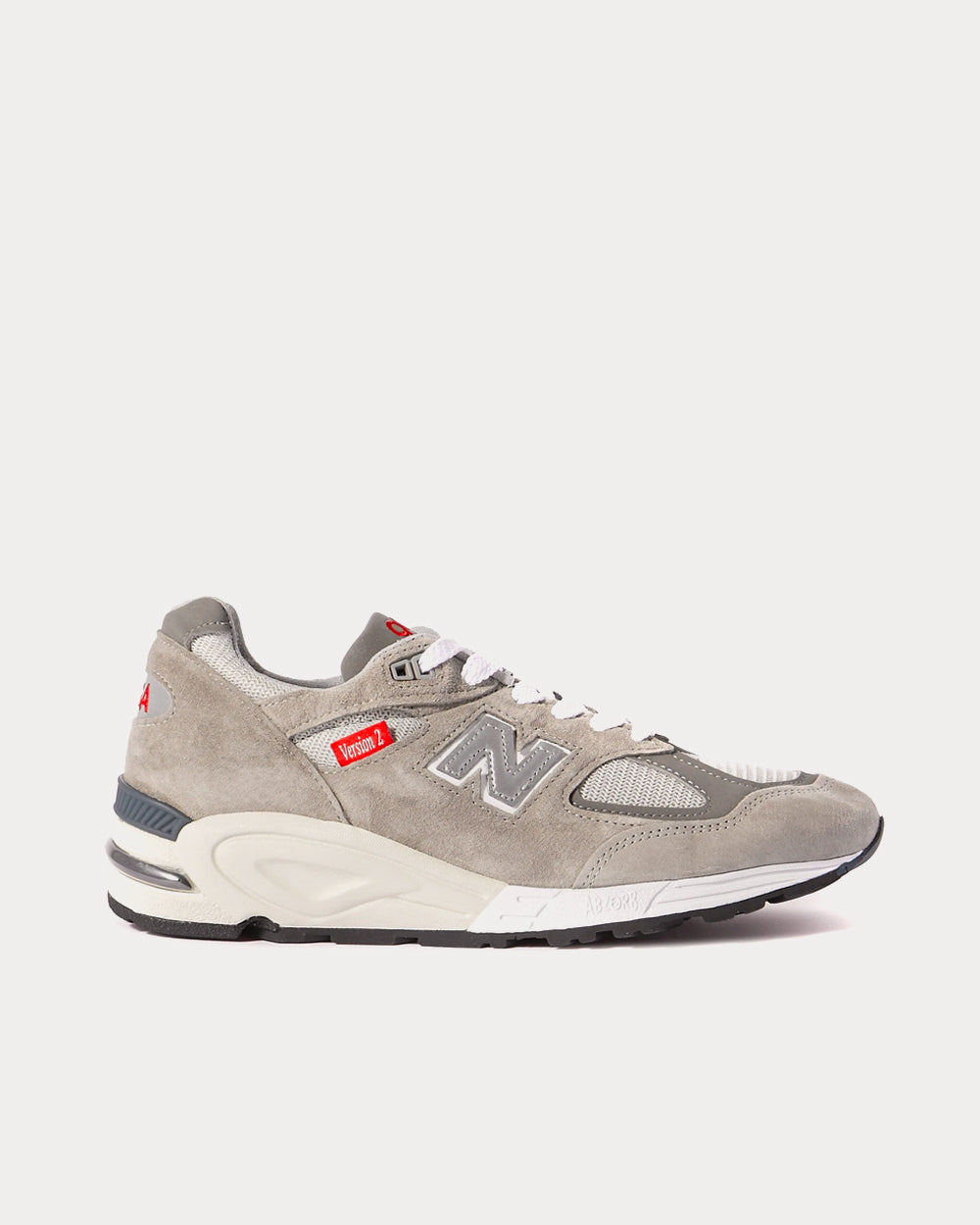 New Balance M990v2 Beige Low Top Sneakers - 1