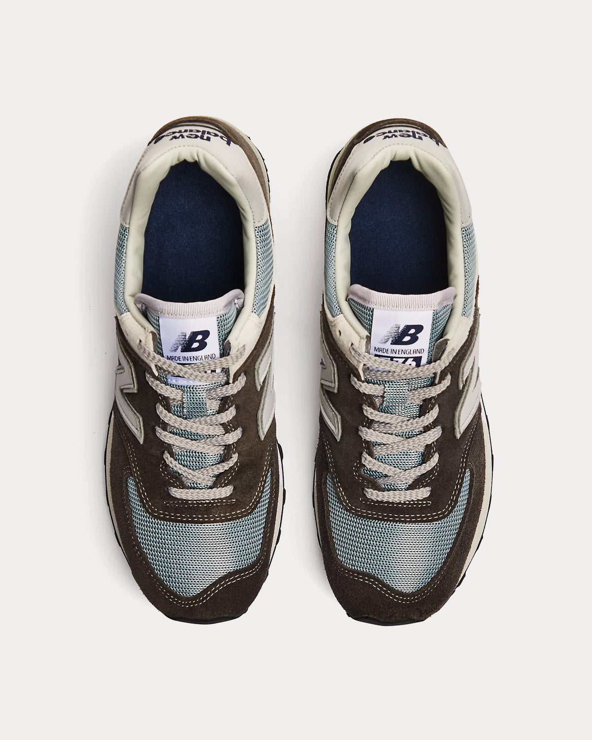 New Balance Made in UK 576 35th Anniversary Elephant Skin / Stormy Sea / 420 U Low Top Sneakers - 2