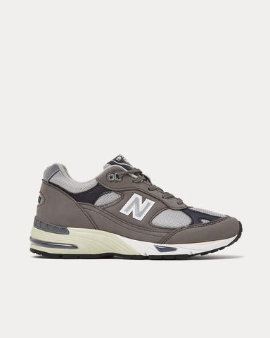 New Balance MADE in UK 991 Castle Rock / Navy / White Low Top Sneakers