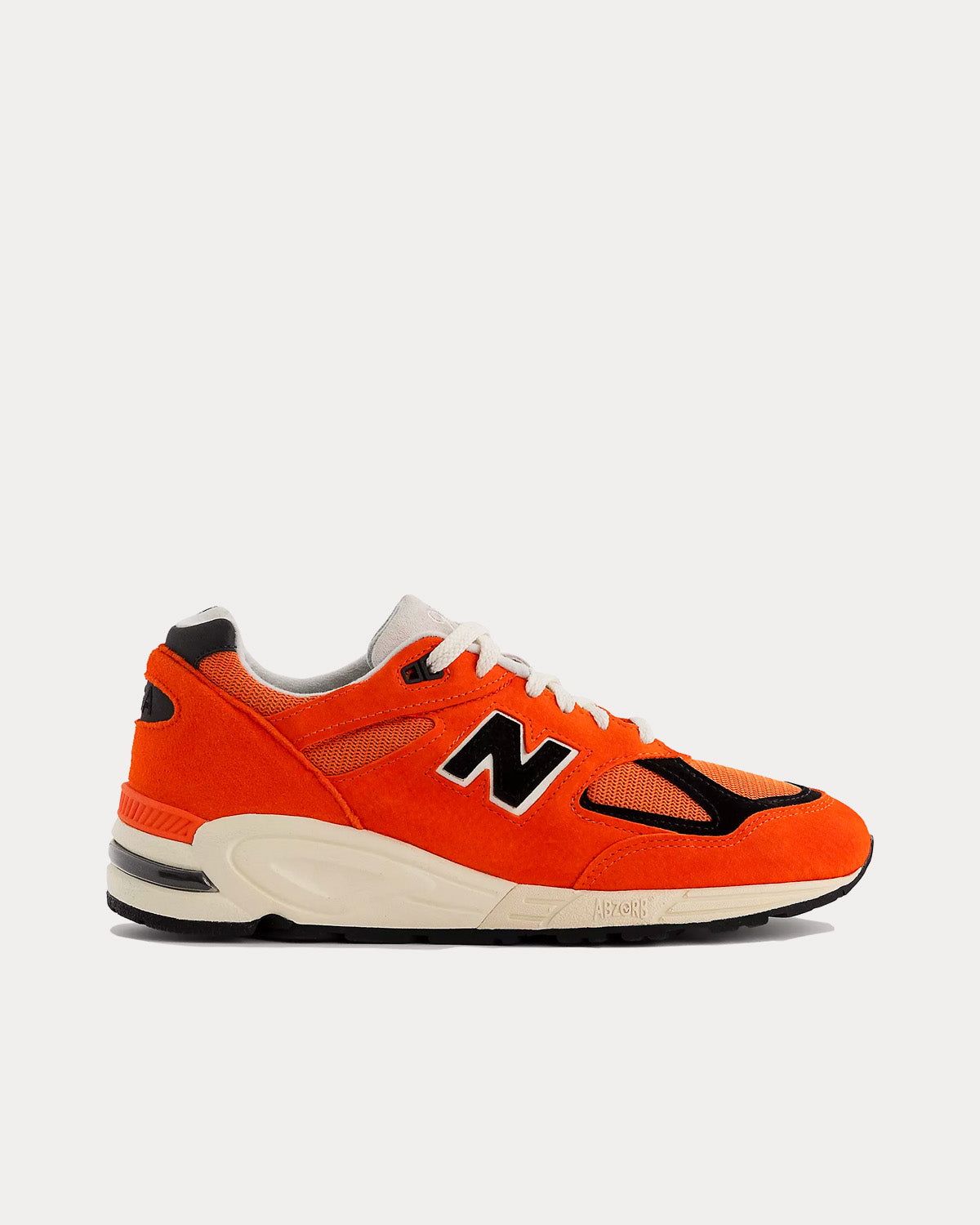 New Balance MADE in USA 990v2 Marigold with Black Low Top Sneakers - 1