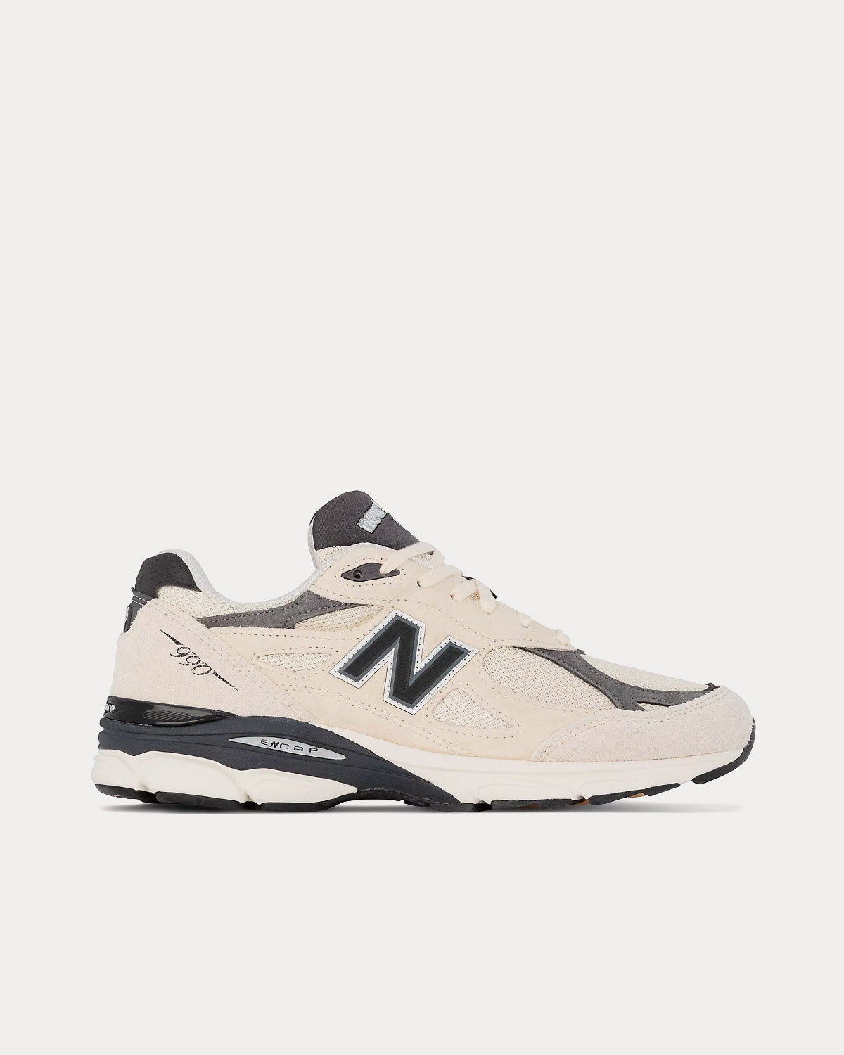 New Balance MADE in USA 990v3 Moonbeam with Macadamia Nut Low Top ...