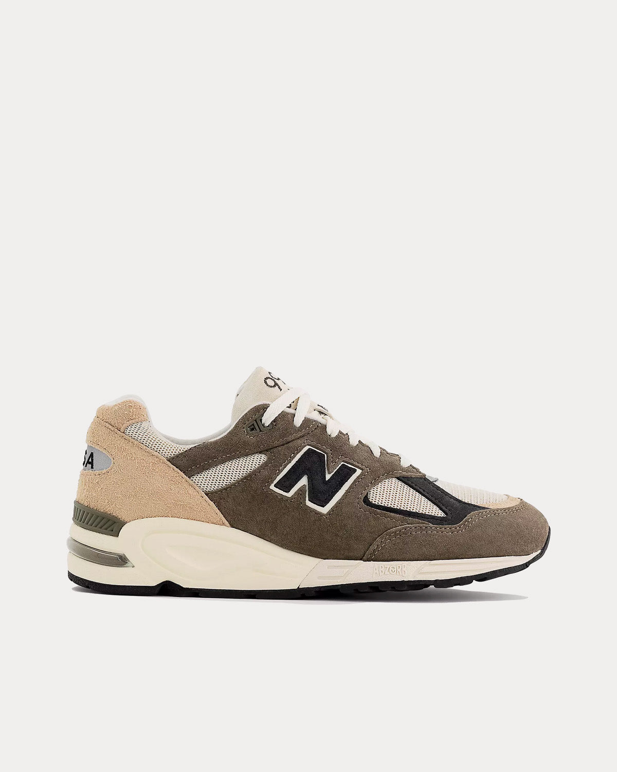 New Balance Made in USA 990v2 Grey / Tan Low Top Sneakers - Sneak ...