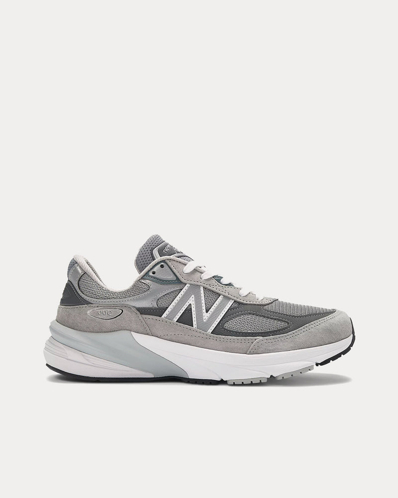 New Balance Made in USA 990v6 Grey Low Top Sneakers - 1