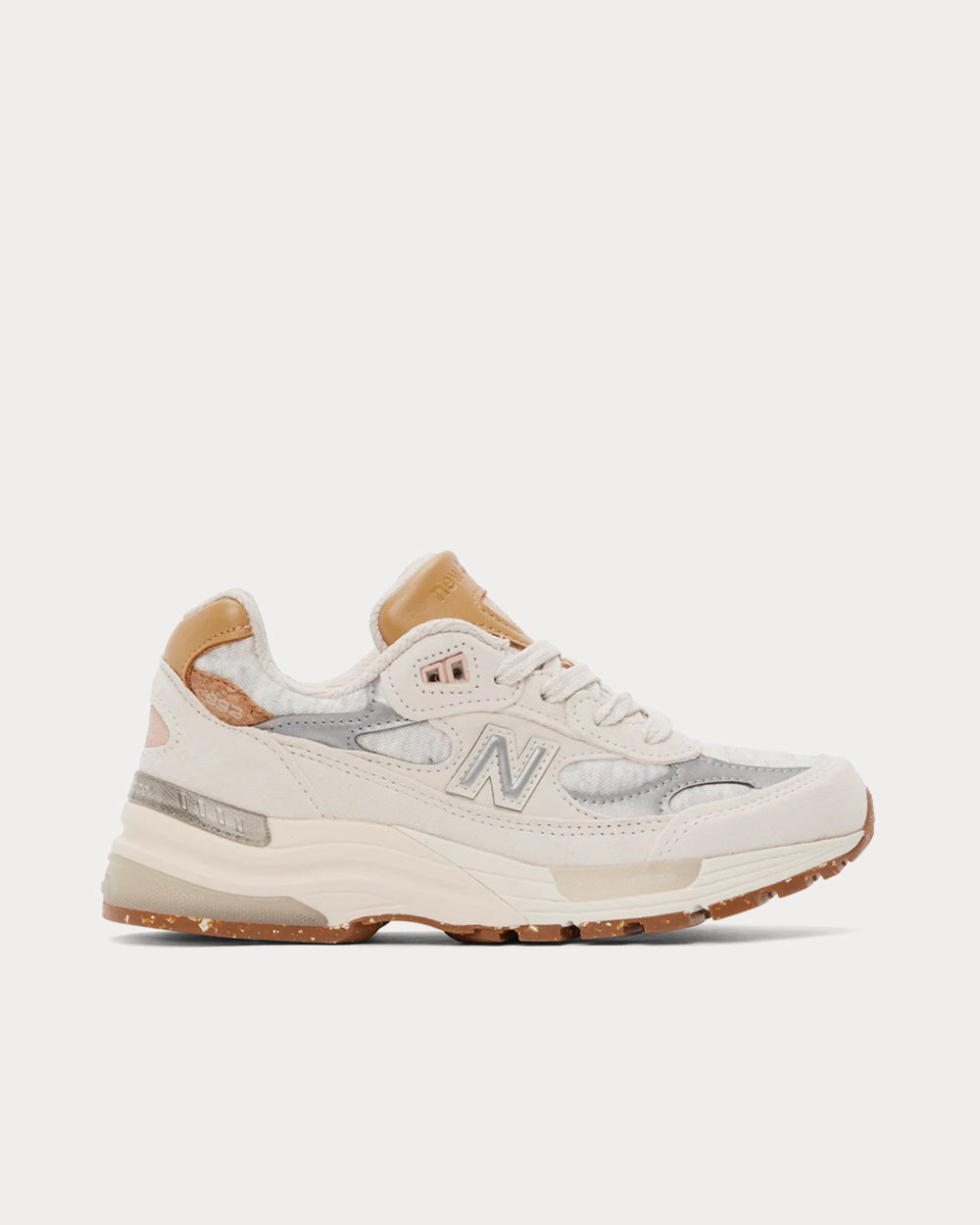 New Balance Made In US 992 Off White Low Top Sneakers - 1