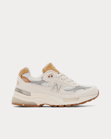 New Balance Made In US 992 Off White Low Top Sneakers