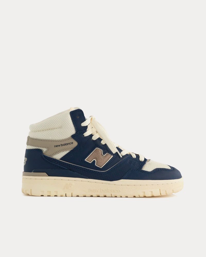 New Balance x Aime Leon Dore 650r Navy High Top Sneakers - 1