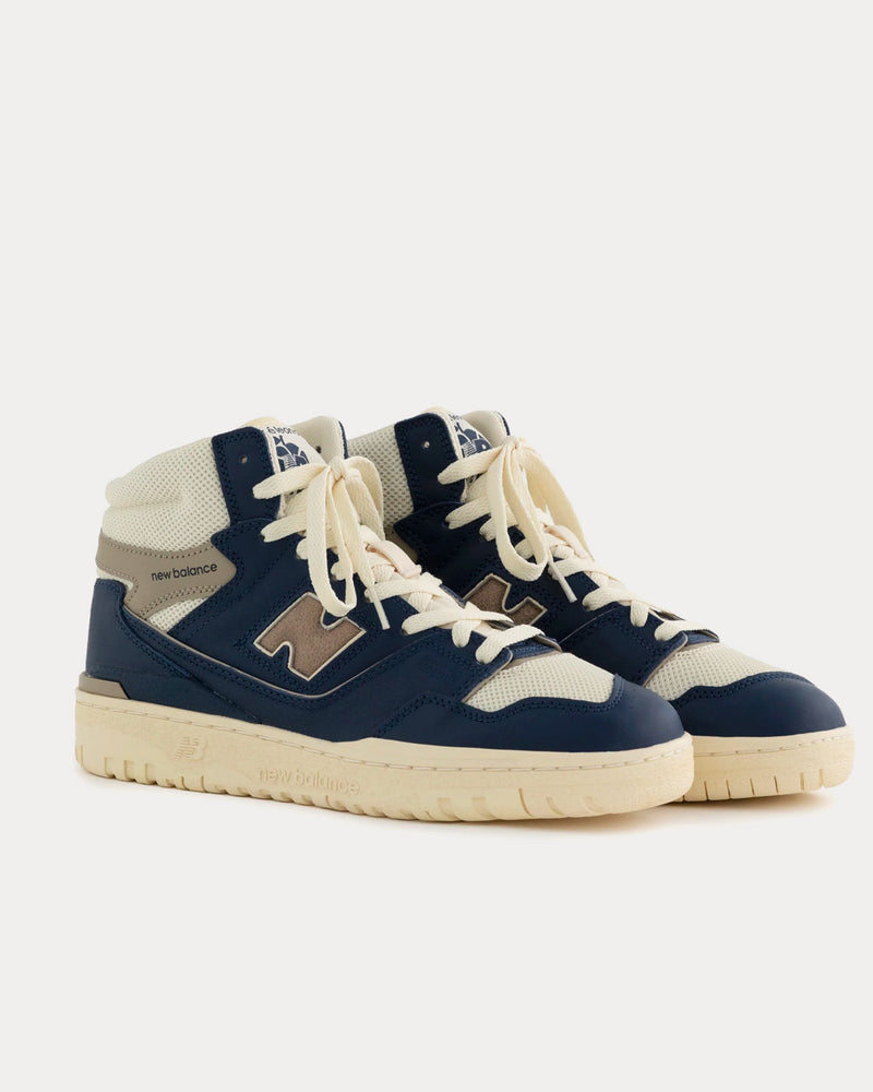 New Balance x Aime Leon Dore 650r Navy High Top Sneakers - 3