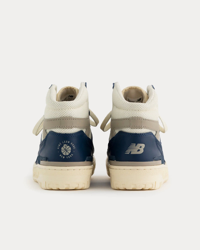 New Balance x Aime Leon Dore 650r Navy High Top Sneakers - 2