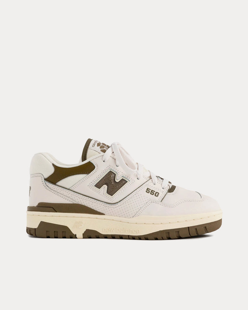 New Balance x Aime Leon Dore P550 Basketball Oxfords Olive Low Top Sneakers - 1