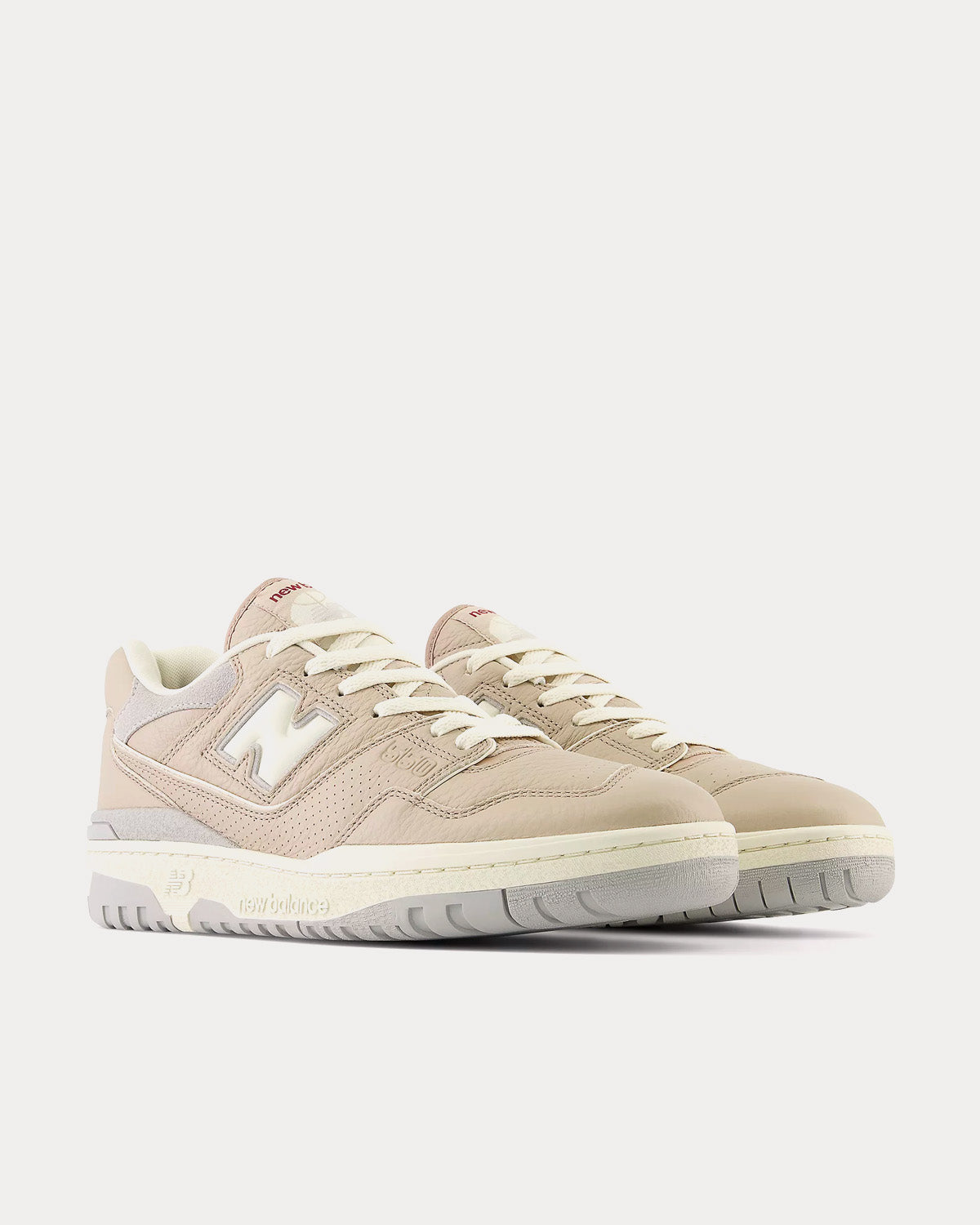 New Balance BB550 Driftwood with Turtledove & Concrete Low Top Sneakers - 3