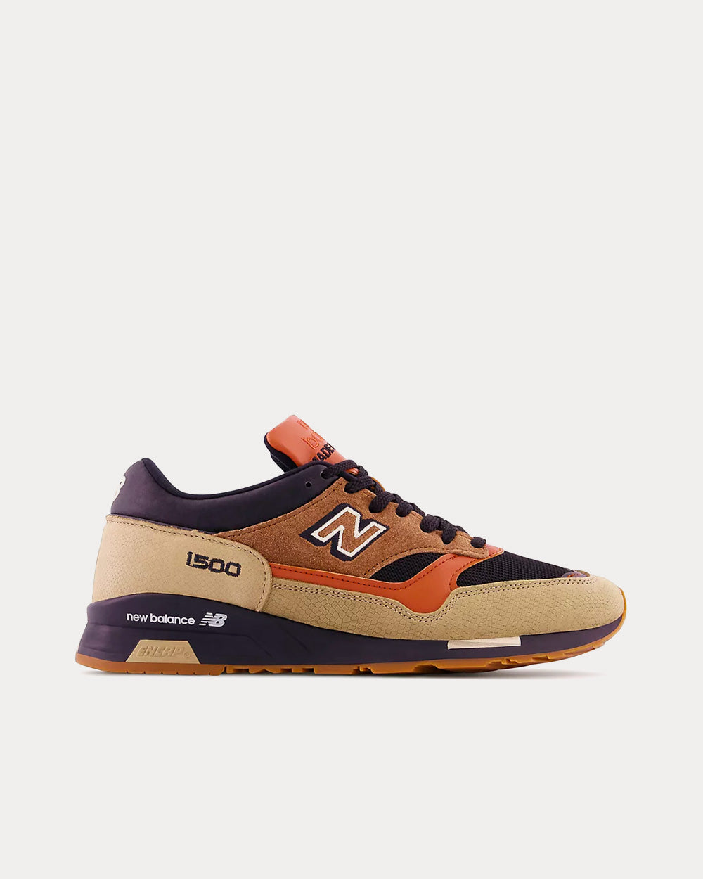 New Balance Made in UK 1500 Tan / Orange / Brown Low Top Sneakers - 1